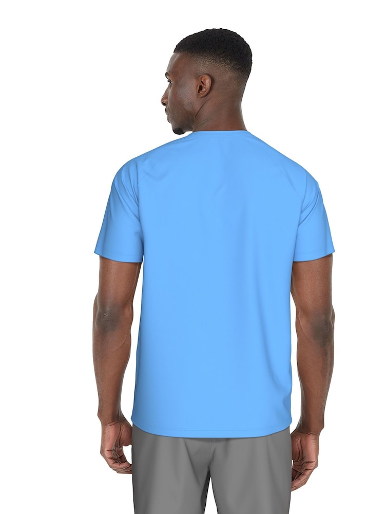 Nike Blue Short Sleeve Hydroguard Rash T-Shirt - Image 2 of 4