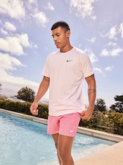 Nike White Short Sleeve Hydroguard Rash T-Shirt - Image 1 of 11