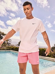 Nike White Short Sleeve Hydroguard Rash T-Shirt - Image 2 of 11