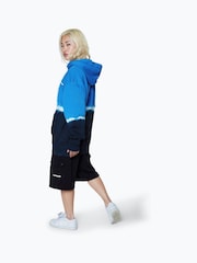 Hype. Blue CONTINU8 Unisex Tie-Dye Boxy Hoodie - Image 3 of 4
