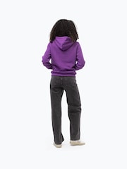 Fioletowy - Hype Womens Drawcord Hoodie - Image 3 of 3