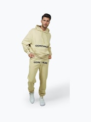 Hype. CONTINU8 Unisex Boxy Brown Joggers - Image 2 of 5