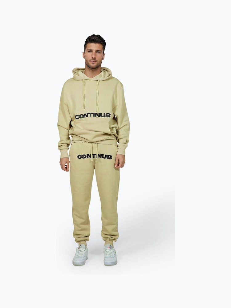Hype. CONTINU8 Unisex Boxy Brown Joggers - Image 5 of 5