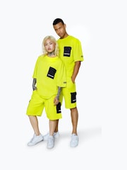 Желтый - Hype. CONTINU8 Unisex Cargo Pocket Shorts - Image 4 of 4