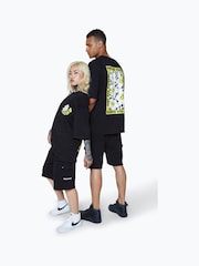 Черный - Hype. CONTINU8 Unisex Cargo Pocket Shorts - Image 1 of 1
