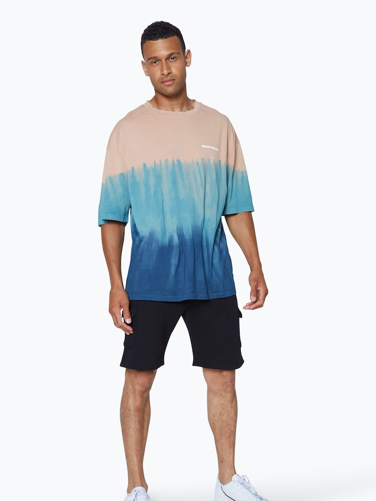 Hype. 8 -shirt Converse Tie Dye Mushroom Boxy marron unisexe - Image 3 of 5