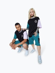 Hype. Blue CONTINU8 Unisex Cargo Pocket Shorts - Image 5 of 5