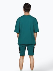 Hype. Blue CONTINU8 Unisex Cargo Pocket Boxy T-Shirt - Image 4 of 5