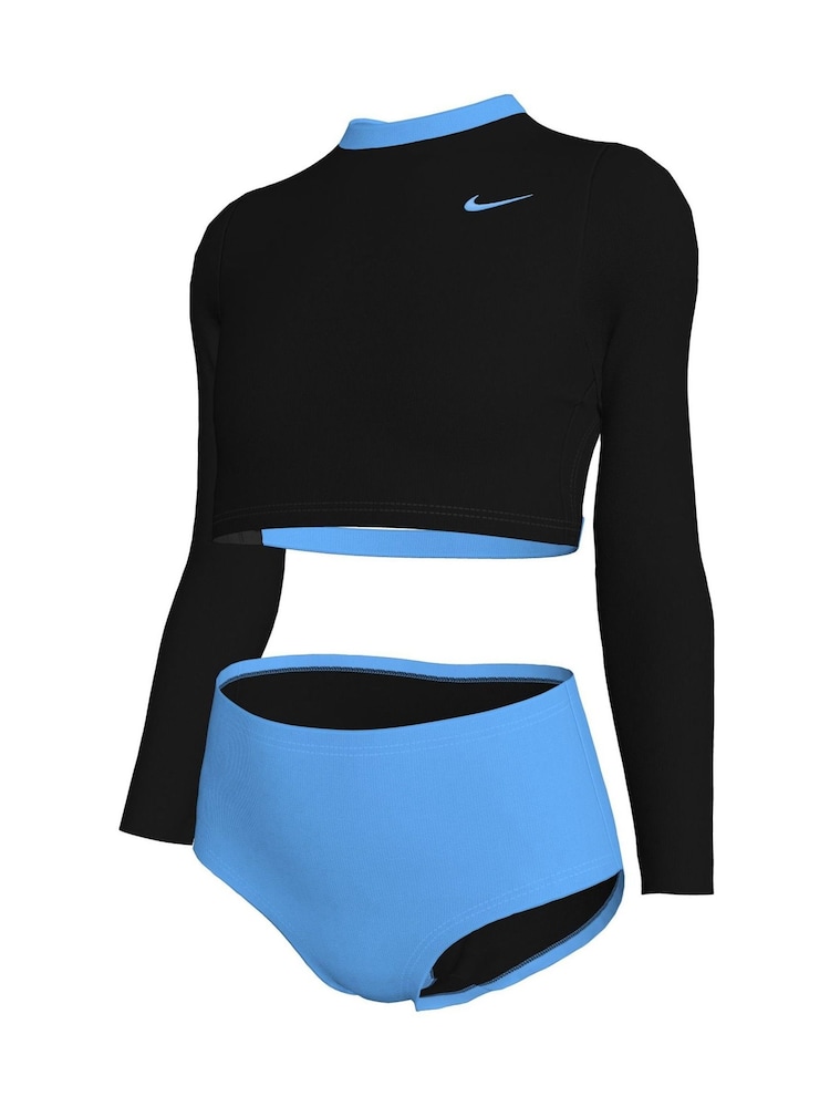 Negro - Nike Long Sleeve Bikini Set - Imagen 3 de 3