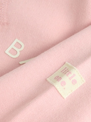 Pink/ Grey Slogan Stripe Sweater and Leggings Set - Image 17 of 17