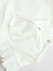 Pink/White Fairy Mouse Baby Short Sleeve Top and Legging 2 Piece Set - Image 10 of 12