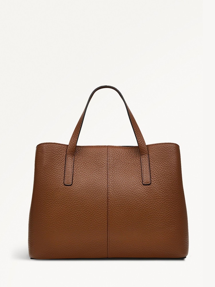 Radley Medium Dukes Place Icon Zip Top Grab Brown Bag - Image 2 of 4