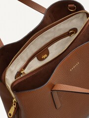Radley Medium Dukes Place Icon Zip Top Grab Brown Bag - Image 4 of 4