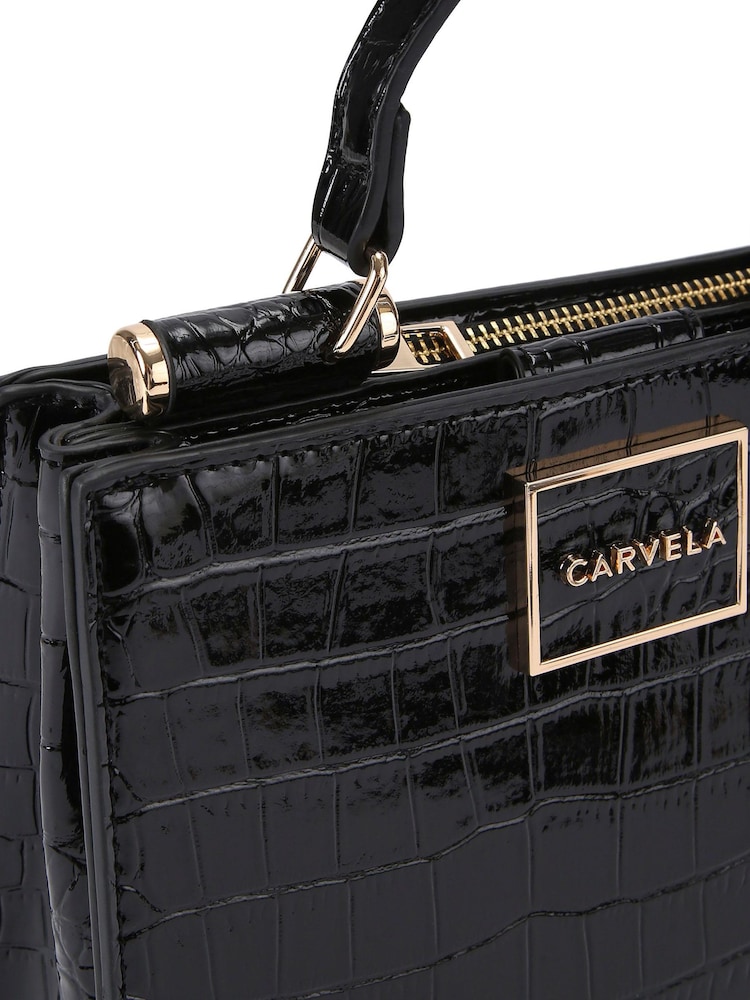 Carvela Black Jessica Mini Tote 2 Bag - Image 4 of 4