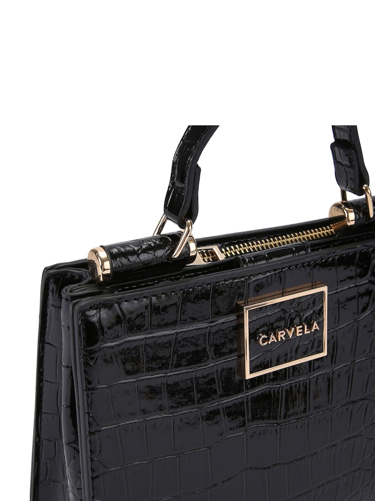 Черный - Carvela Jessica Mini Tote 2 Bag - Image 5 of 5