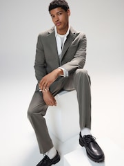 Green Slim Fit TENCEL™ Suit Jacket - Image 2 of 10