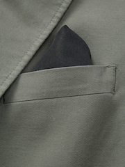 Green Slim Fit TENCEL™ Suit Jacket - Image 9 of 10