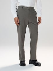 Green Slim Fit TENCEL™ Suit Trousers - Image 1 of 11
