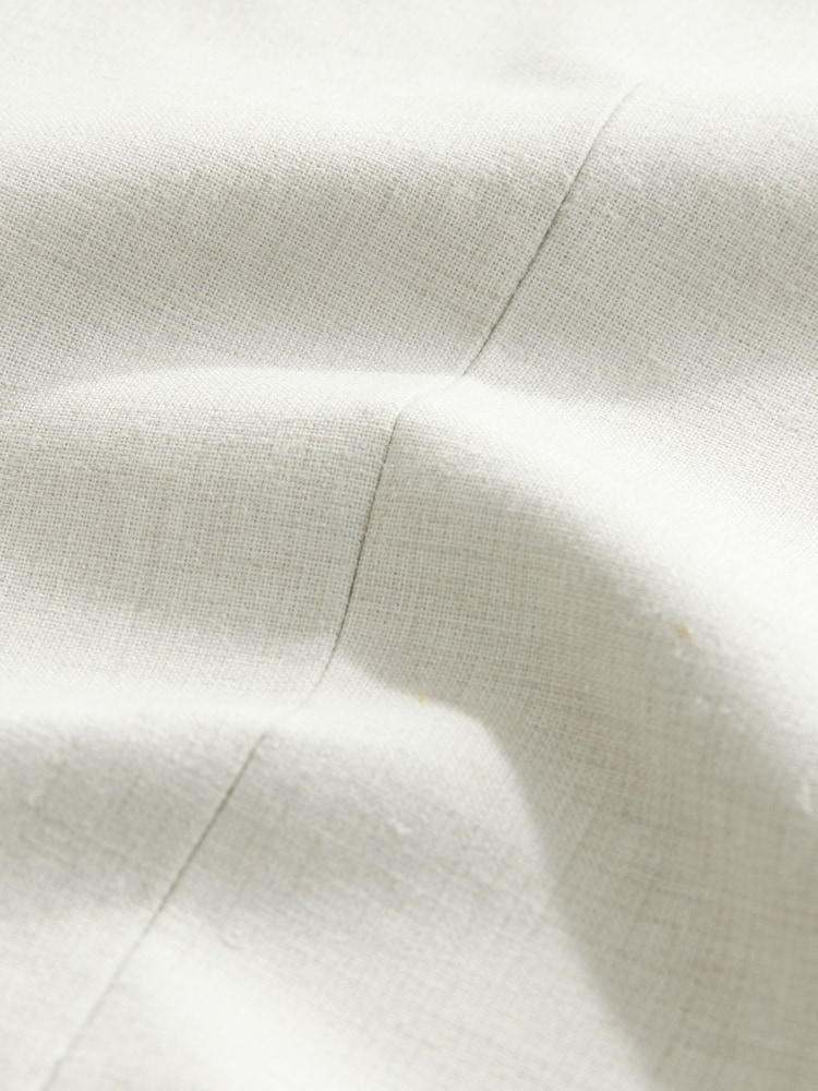 Ecru Tailored Fit Linen Blend Texture Suit Jacket - Image 10 of 10 Ecru Tailored Fit Linen Blend Texture Suit Jacket - Image 10 of 10