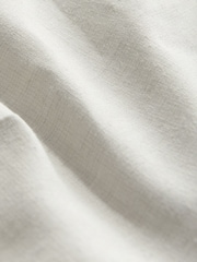 Ecru Tailored Fit Linen Texture Suit Trousers - Image 11 of 11