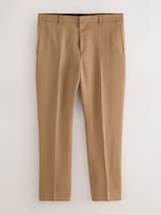 Нейтральный - Relaxed Fit Suit Lyocell Suit Trousers - Изображение 1 из 6