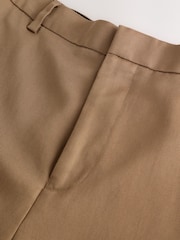 Нейтральный - Relaxed Fit Suit Lyocell Suit Trousers - Изображение 4 из 6