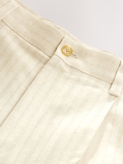 Neutro - Relaxed Fit Textured Stripe Suit Trousers - Imagem 8 de 9