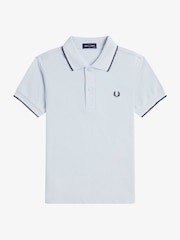 Детская рубашка поло с контрастной отделкой Fred Perry - Изображение 1 из 3