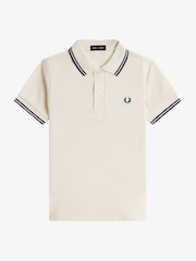 Детская рубашка поло с контрастной отделкой Fred Perry - Изображение 1 из 3