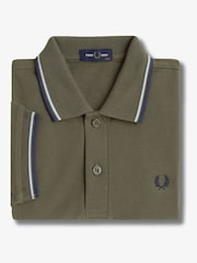 Детская рубашка поло с контрастной отделкой Fred Perry - Изображение 3 из 3