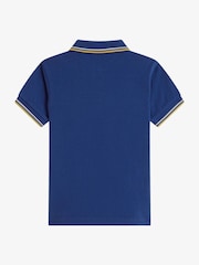 Детская рубашка поло с контрастной отделкой Fred Perry - Изображение 2 из 3