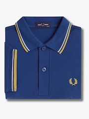 Детская рубашка поло с контрастной отделкой Fred Perry - Изображение 3 из 3