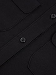 Черный - Поло из трикотажа Reiss Mimo - Image 5 of 5