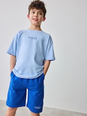 Baker by Ted Baker Oversized 100% Cotton T-Shirt And Shorts Set - Image 3 of 13