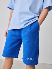 Baker by Ted Baker Oversized 100% Cotton T-Shirt And Shorts Set - Image 7 of 13