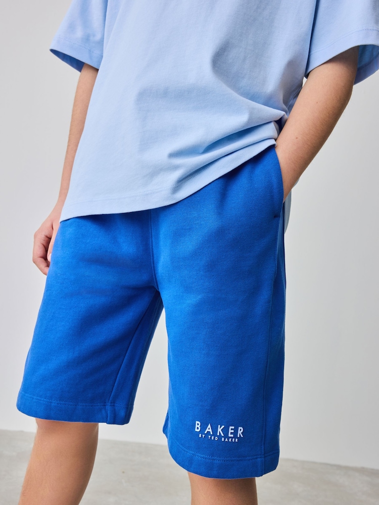 Baker by Ted Baker Oversized 100% Cotton T-Shirt And Shorts Set - Image 7 of 13