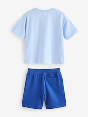 Baker by Ted Baker Oversized 100% Cotton T-Shirt And Shorts Set - Image 9 of 13