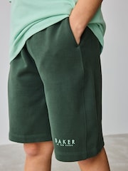 Baker by Ted Baker Oversized 100% Cotton T-Shirt And Shorts Set - Image 5 of 11