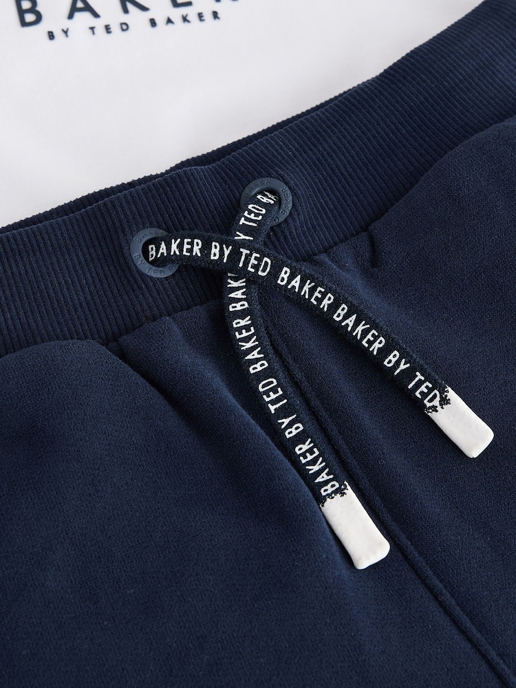 Baker by Ted Baker Oversized 100% Cotton T-Shirt And Shorts Set - Image 9 of 11