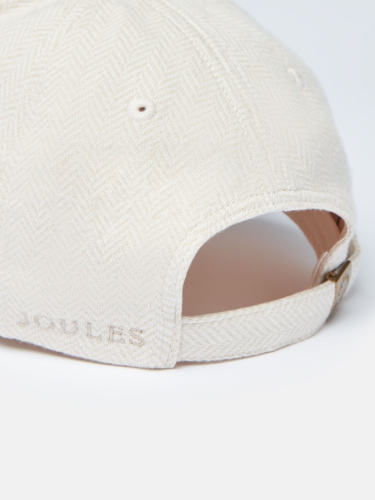 Joules Daley Oatmeal Herringbone Cap - Image 5 of 5