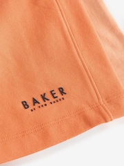 Baker by Ted Baker Oversized 100% Cotton T-Shirt And Shorts Set - Image 12 of 13