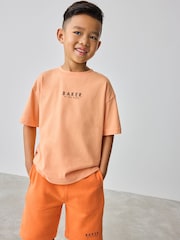 Baker by Ted Baker Oversized 100% Cotton T-Shirt And Shorts Set - Image 4 of 13