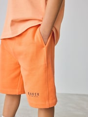 Baker by Ted Baker Oversized 100% Cotton T-Shirt And Shorts Set - Image 5 of 13