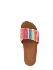 Dune London Natural Lilas Woven Footbed Smart Sandals - Image 5 of 6
