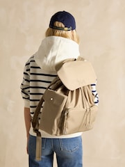 Joules Cambeck Brown Water Resistant Backpack - Image 2 of 8