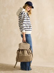 Joules Cambeck Brown Water Resistant Backpack - Image 4 of 8