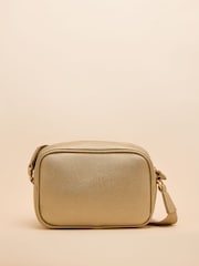Joules Trent Gold Cross Body Bag - Image 5 of 7