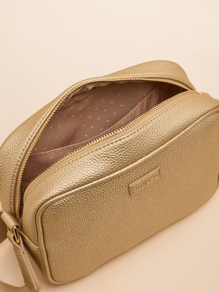 Joules Trent Gold Cross Body Bag - Image 7 of 7