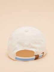 Joules Daley White Cap - Image 4 of 6