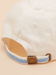 Joules Daley White Cap - Image 6 of 6